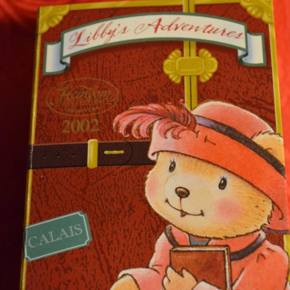 Vintage Heirloom Collection Libby's Adventure Carlton Card Ornament